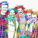 ArtYourFace, Pop Art, Brush Color, 5 Personen